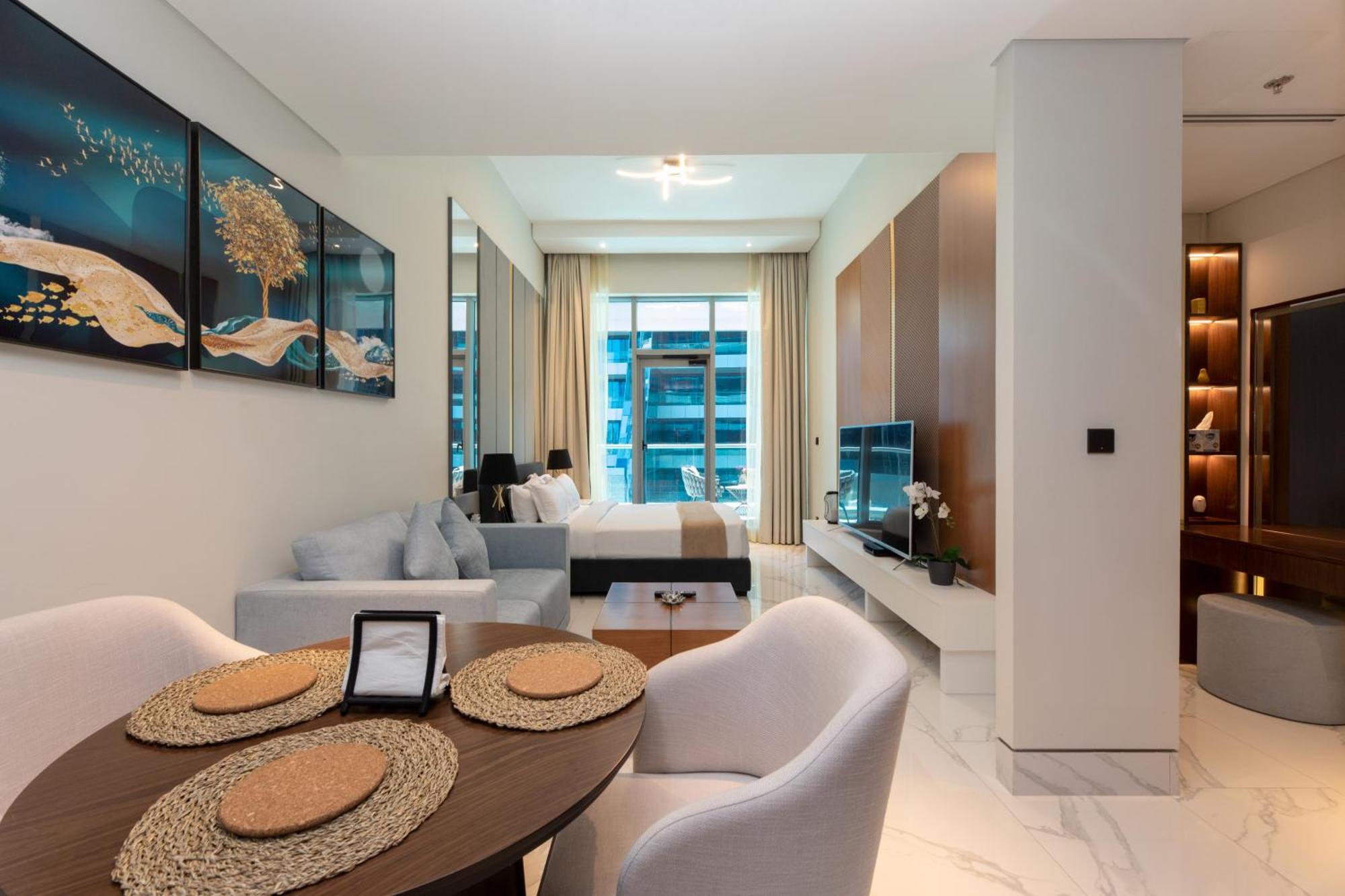 Simply Comfort In J One Tower Apartment